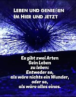 Wassertier, Spruch A.Einstein (JP)